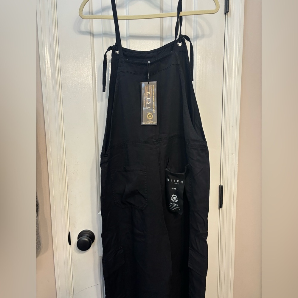 NWT Black casual overalls - Picture 5 of 5